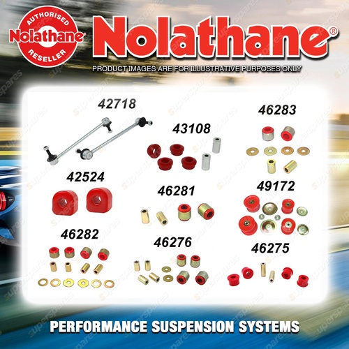 Rear Nolathane Suspension Bush Kit for CHRYSLER 300C LX INCL SRT8 8CYL 2005-2011