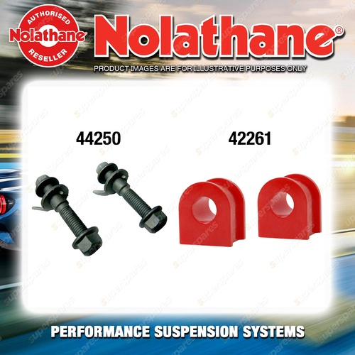 Rear Nolathane Suspension Bush Kit for DAIHATSU CHARADE G200 G202 G203 1993-2000