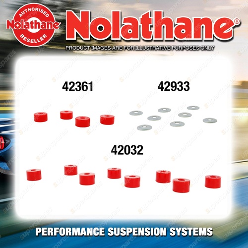 Rear Nolathane Suspension Bush Kit for DAIHATSU ROCKY F73 F78 HARD TOP WAGON