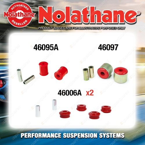 Rear Nolathane Suspension Bush Kit for FORD CORTINA MK3 MK4 MK5 4/6CYL 1968-1982