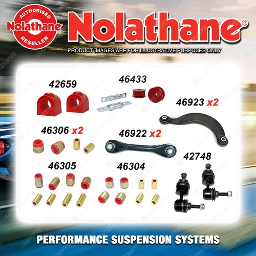 Rear Nolathane Suspension Bush Kit for FORD FOCUS LS LT LV EXCL RS ST XR5