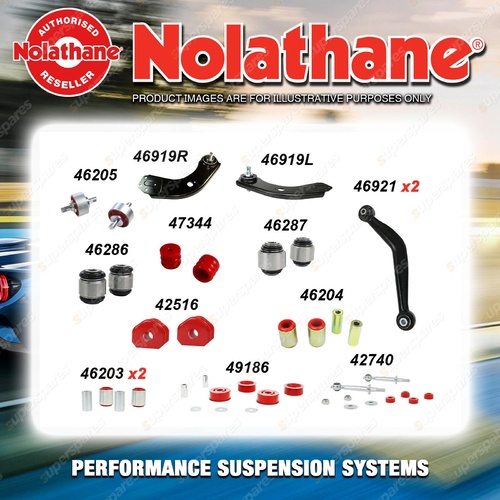 Rear Nolathane Suspension Bush Kit for FORD TERRITORY SZ INCL TURBO RWD 2011-ON