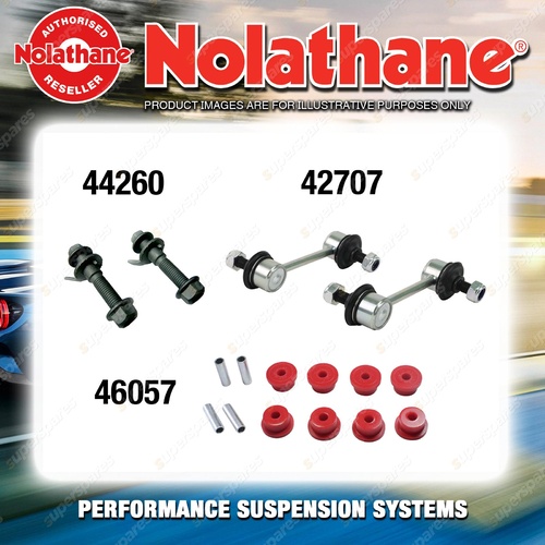 Rear Nolathane Suspension Bush Kit for HOLDEN APOLLO JK JL 4CYL 9/1989-2/1993