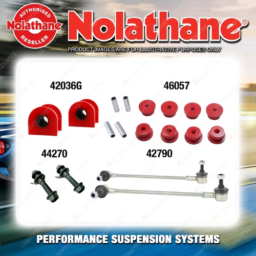 Rear Nolathane Suspension Bush Kit for HOLDEN APOLLO JM JP 4/6CYL 3/1993-5/1997