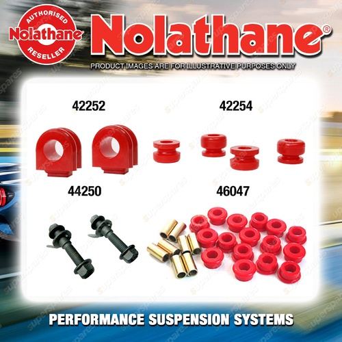 Rear Nolathane Suspension Bush Kit for HOLDEN ASTRA LD 4CYL 7/1987-7/1989