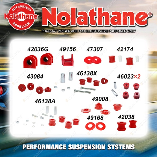 Rear Nolathane Suspension Bush Kit for HOLDEN CAPRICE VR VS 6/8CYL 3/1994-6/1999