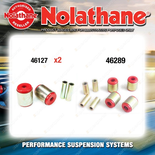 Rear Nolathane Suspension Bush Kit for HOLDEN FRONTERA MX 4/6CYL 2/1999-6/2004