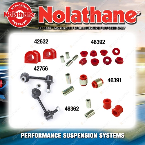 Rear Nolathane Suspension Bush Kit for HONDA CR-V RD4-RD7 4CYL 2002-8/2006