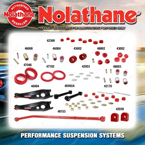 Rear Nolathane Suspension Bush Kit for HSV CLUBSPORT VR VS Live Rear wagon