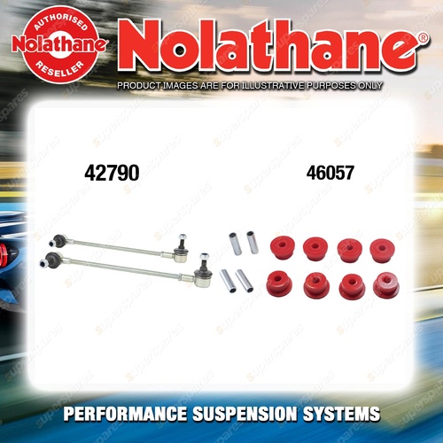 Rear Nolathane Suspension Bush Kit for HYUNDAI I30 FD 4CYL 7/2007-2011