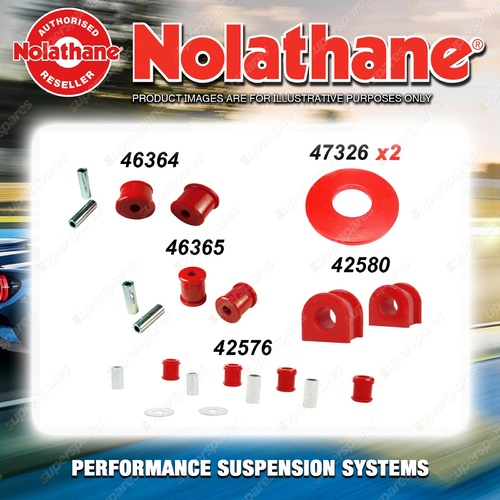 Rear Nolathane Suspension Bush Kit for JEEP CHEROKEE WJ WG 6/8CYL 1999-2006