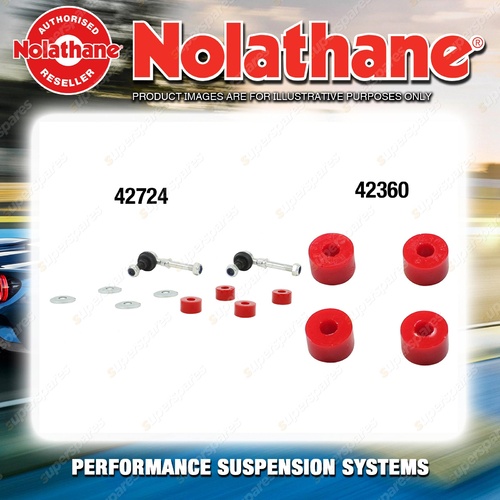 Rear Nolathane Suspension Bush Kit for MITSUBISHI GALANT HG HH VR4 AWD 1990-1993