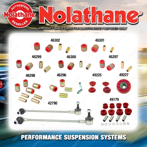 Rear Nolathane Suspension Bush Kit for NISSAN 350Z Z33 6CYL 10/2003-2009