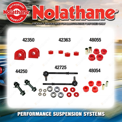 Rear Nolathane Suspension Bush Kit for NISSAN NX / NX-R B13 4CYL 10/1991-1/1996