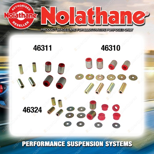 Rear Nolathane Suspension Bush Kit for NISSAN PATHFINDER R51 4/6CYL 12/2005-2013