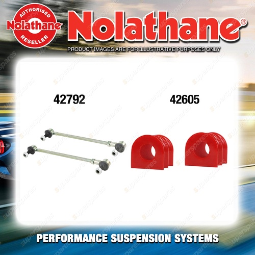 Rear Nolathane Suspension Bush Kit for NISSAN PATROL Y62 8CYL 2010-ON