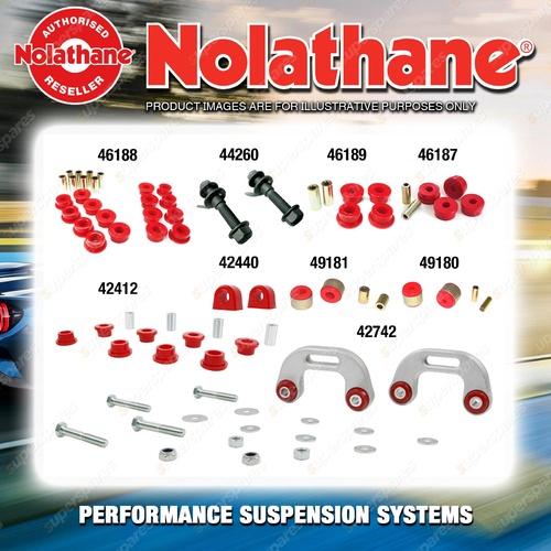 Rear Nolathane Suspension Bush Kit for SUBARU IMPREZA GC SEDAN GF WAGON