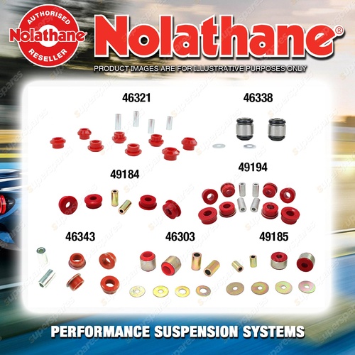 Rear Nolathane Suspension Bush Kit for SUBARU IMPREZA GE SEDAN GH HATCH