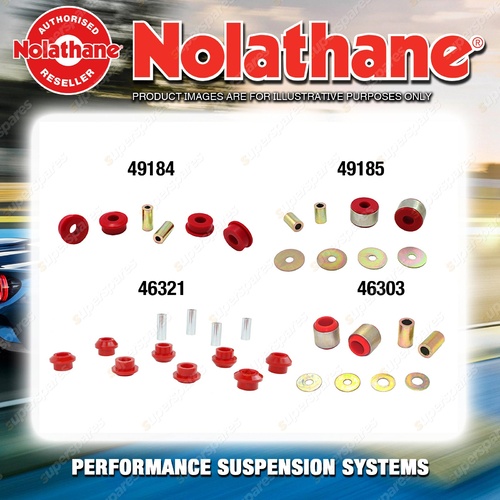 Rear Nolathane Suspension Bush Kit for SUBARU LIBERTY BM BR INCL TURBO 2009-2014