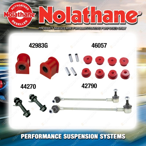 Rear Nolathane Suspension Bush Kit for TOYOTA AVALON MCX10R 6CYL 7/2000-3/2006