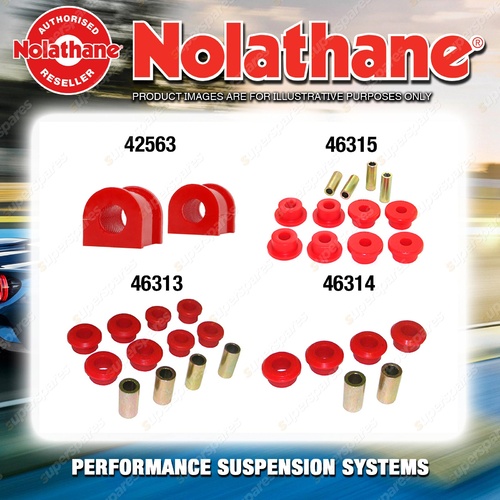 Rear Nolathane Suspension Bush Kit for TOYOTA CAMRY ASV50 AVV50 6CYL 2011-ON