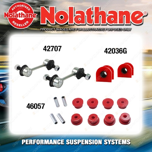 Rear Nolathane Suspension Bush Kit for TOYOTA CELICA AT 160 ST 160 161 162 163