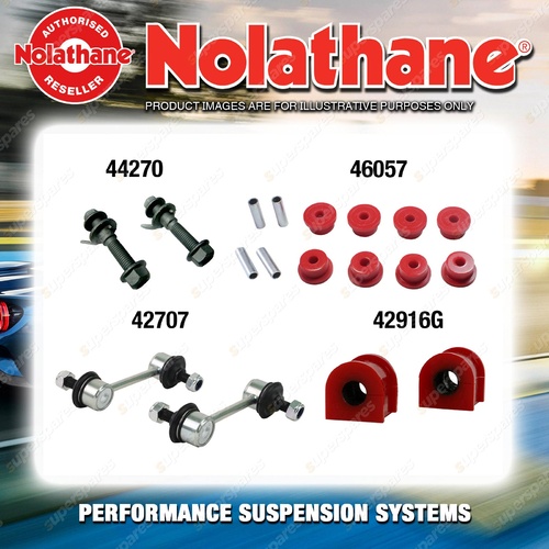 Rear Nolathane Suspension Bush Kit for TOYOTA CELICA AT180 ST182 ST183 ST184 FWD