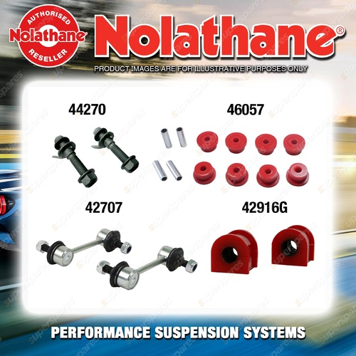 Rear Nolathane Suspension Bush Kit for TOYOTA CELICA ST185 GT4 ALL TRAC AWD