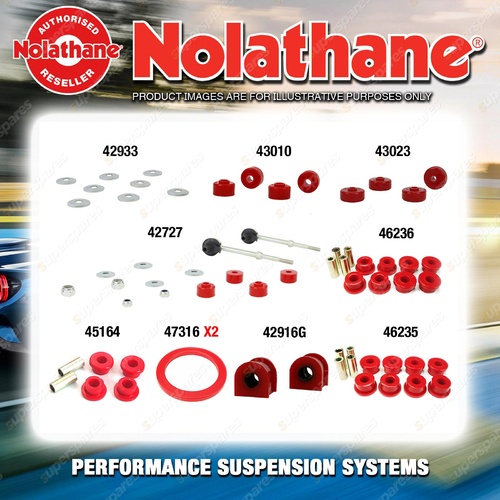 Rear Nolathane Bush Kit for TOYOTA HILUX 4 RUNNER KDN KZN RZN VZN 180 185