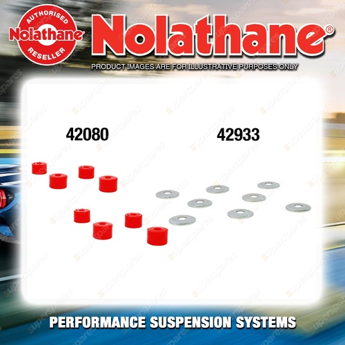 Front Nolathane Suspension Bush Kit for SUZUKI SUPER CARRY SK410 4CYL 1985-1990