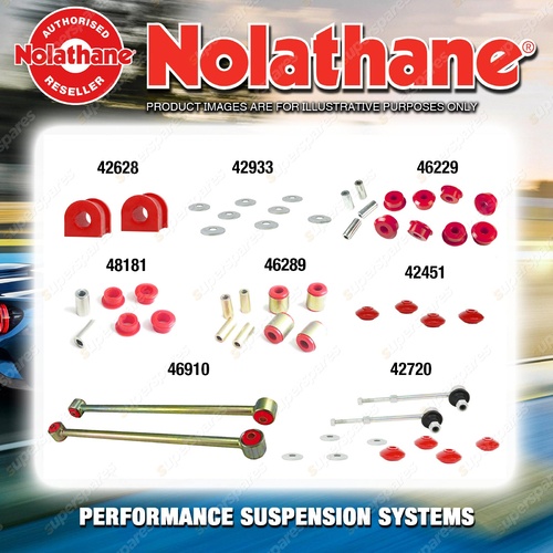 Rear Nolathane Suspension Bush Kit for LANDCRUISER PRADO GRJ KDJ KDJ 150 155