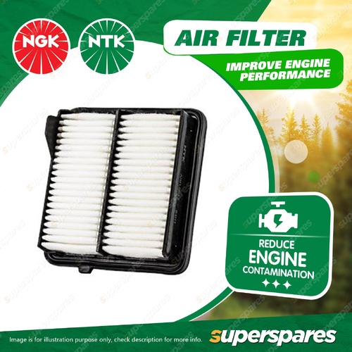 1 x NTK Air Filter - ARFL0017 Refer Ryco A1626 Wesfil WA5177 170mmx61mmx185mm