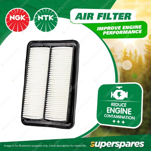 1 x NTK Air Filter - ARFL0047 Refer Ryco A1859 Wesfil WA5348 255mmx175mmx45mm