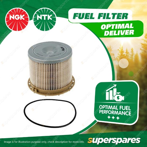 1 x NTK Fuel Filter - FLFL0008 Refer Ryco R2656P Wesfil WCF108 110mmx110mmx95mm