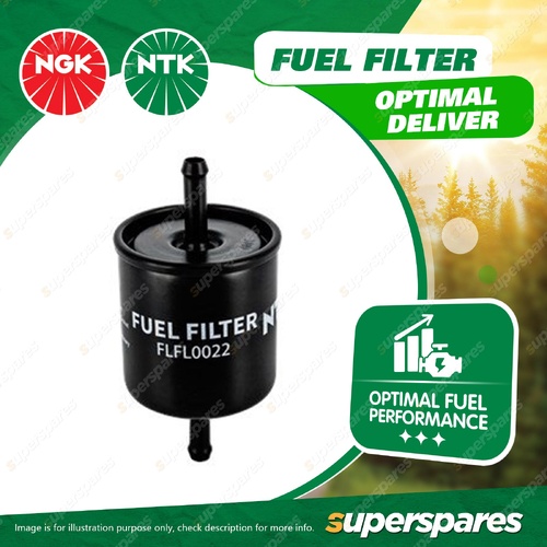 1 x NTK Fuel Filter - FLFL0022 Refer Ryco Z201 Wesfil WZ201 65mm x 65mm x 130mm