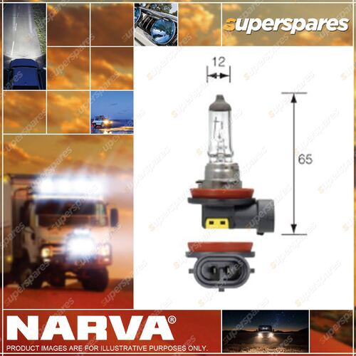 Narva H8/H9/H10 Halogen Globe 12 Volt 35W Pgj19-1 48076BL Headlamp Light