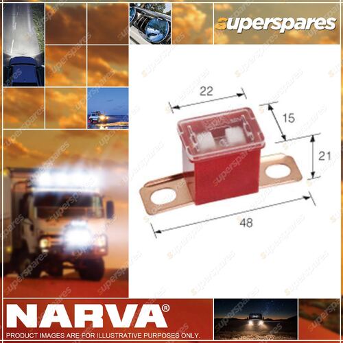 Narva L-Type Short Tab Fuse Link - 48mm 70 Amp 53370Bl Premium Quality