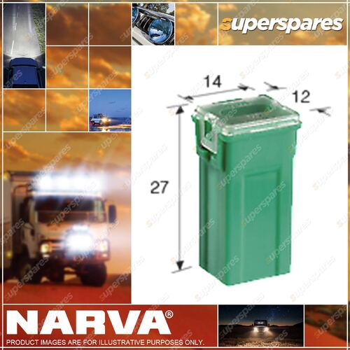 Narva Mini Female Fuse Link Plug In Type 2 30 Amp 53630Bl Premium Quality