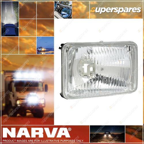 Narva H1 165 X 100mm 12V 100W High Beam Halogen Headlamp Lamp Only 72076