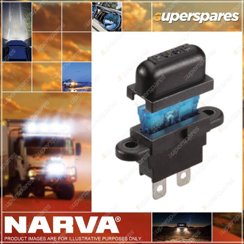 Narva Panel Mount Standard Ats Blade Fuse Holder 54394Bl Premium Quality