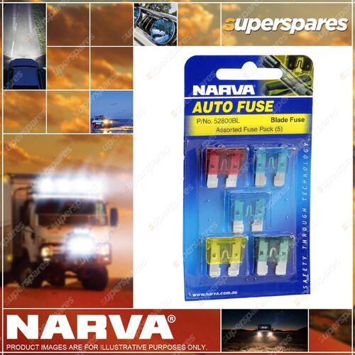 Narva Standard Ats Blade Fuse 3 Amp 52803Bl Blister Pack Premium Quality