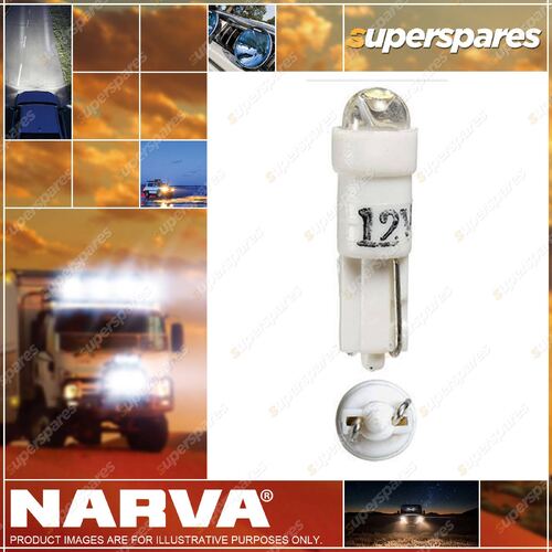 Narva Led Wedge Globe White 12 Voltt-5mm Kw2 X 4.6D White Premium Quality