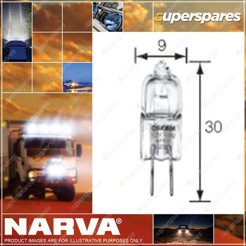 Narva Brand Miniature Halogen Globe 12 Volt 20W 68621 Premium Quality