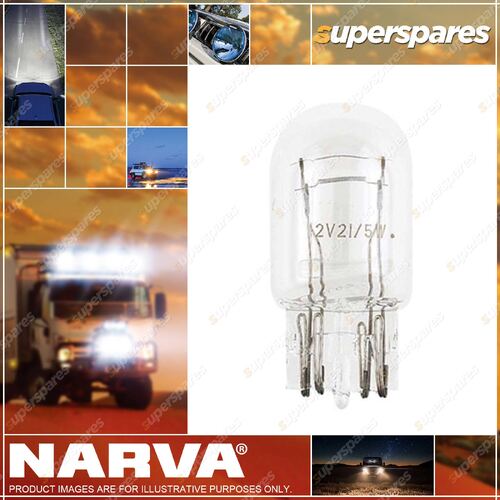 Narva Wedge Globe 12 Volt 21 5W W3 X 16Q T-20mm 17443 - Box of 10