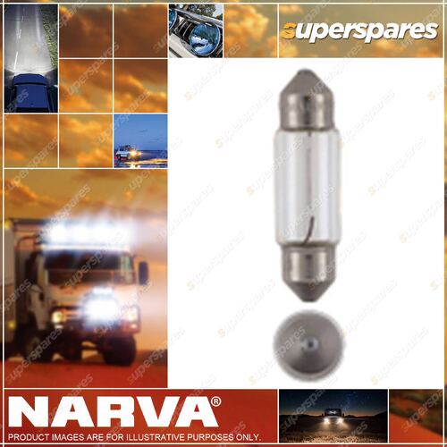 Narva Festoon Globe 12 Volt 5W 11 X 36mm Sv8-5.8 T-11mm Pack X10 47254 Box of 10