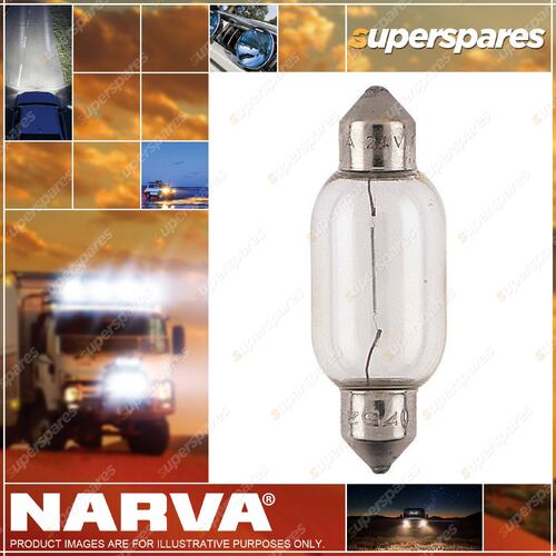 Narva Festoon Globe 12 Volt 18W 15 X 41mm Sv8-5.8 T-15mm - Blister Pack Of 2