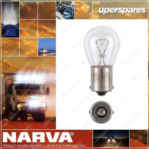 Narva Stop Tail And Indicator Globe 21W Ba15S S-25mm 12 Volt 47382 Box of 10