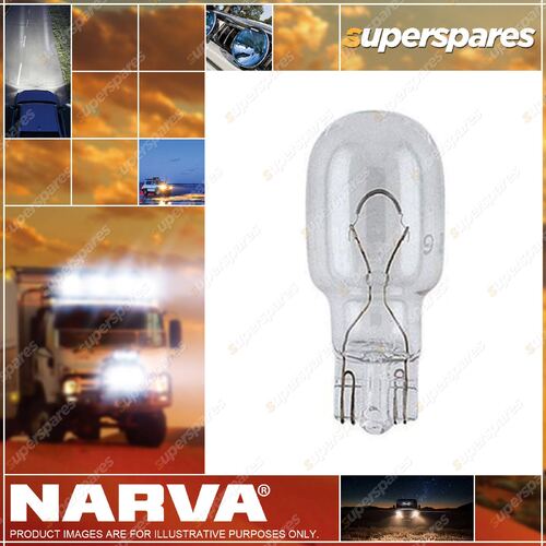 Narva Wedge Globe 12V 12Cp 9W W2 X 15D T-15mm 47525 Pack Of 10 47525 Box of 10