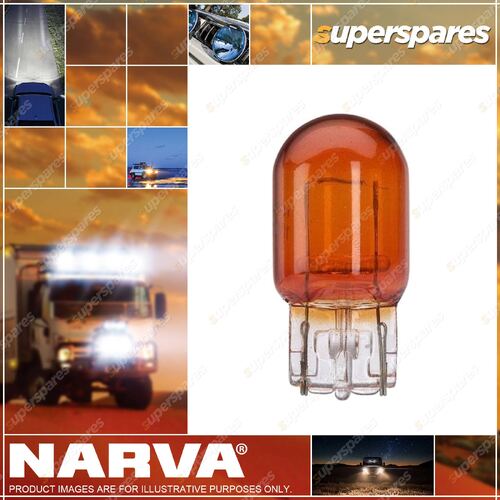 Narva Wedge Globe 12 Volt 21W Amber W3 X 16D T-20mm 47532 - Box Of 10