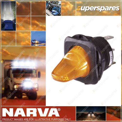 Narva Switch Toggle Illuminated On Off BLue 60271BL Premium Quality